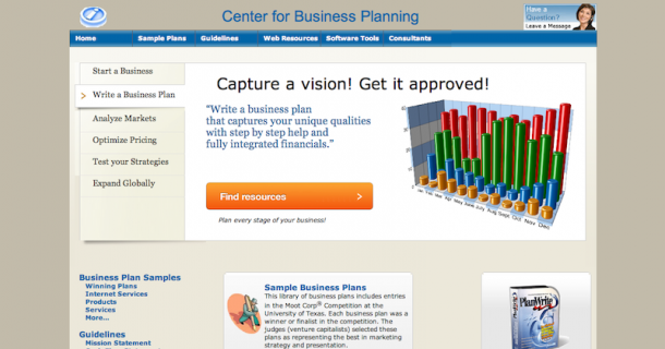 business planning websites